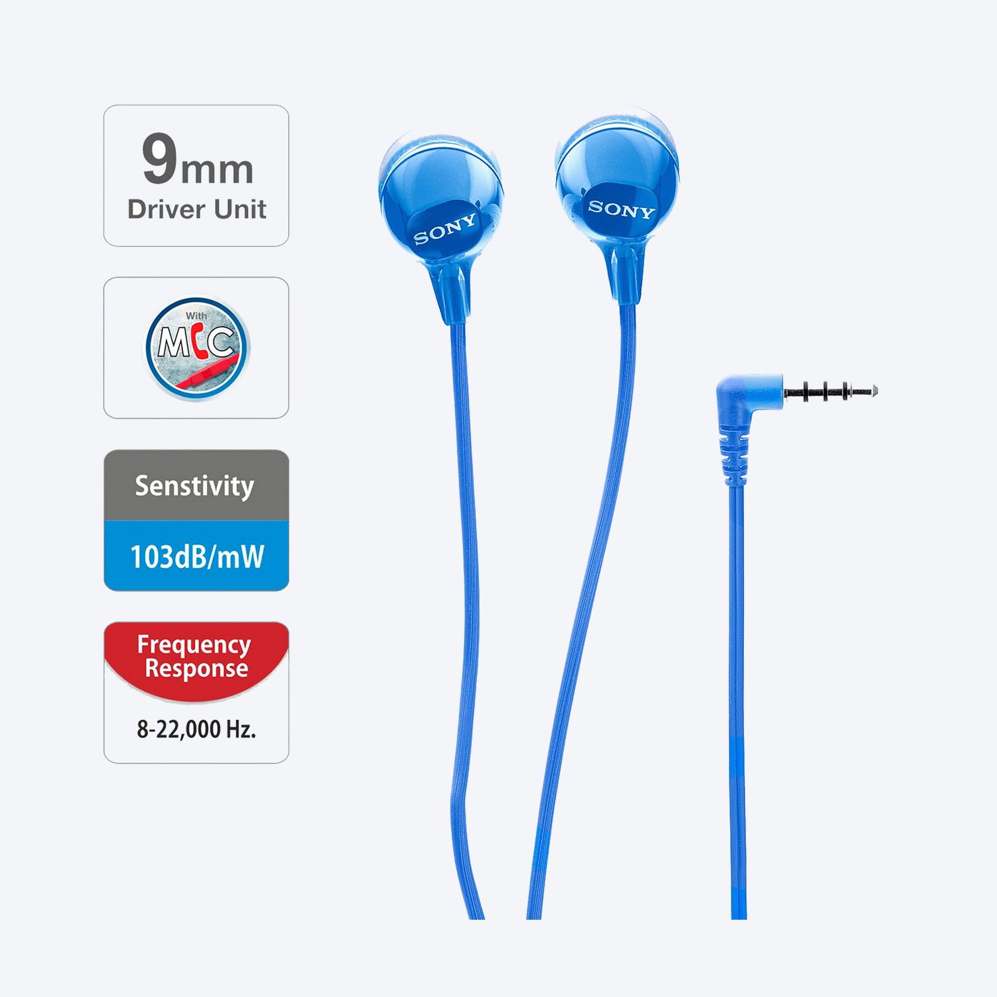 Sony MDR-EX14AP Wired in Ear Headphone with Mic