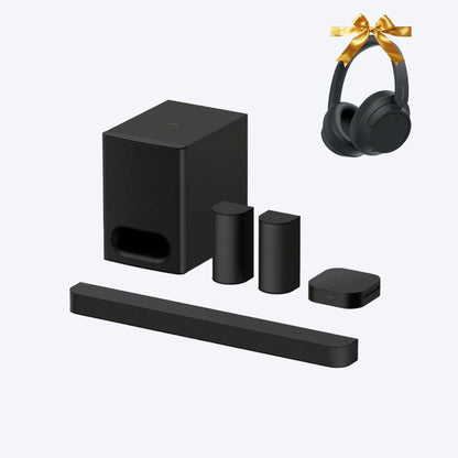 Sony | BRAVIA Theatre System 6 | 5.1ch Home Theatre System | 1000 W total power output | Dolby Atmos®/DTS:X® | 2025 Model