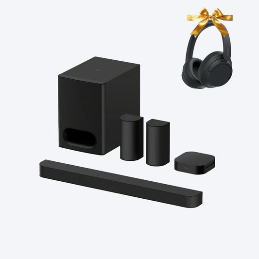 Sony | BRAVIA Theatre System 6 | 5.1ch Home Theatre System | 1000 W total power output | Dolby Atmos®/DTS:X® | 2025 Model